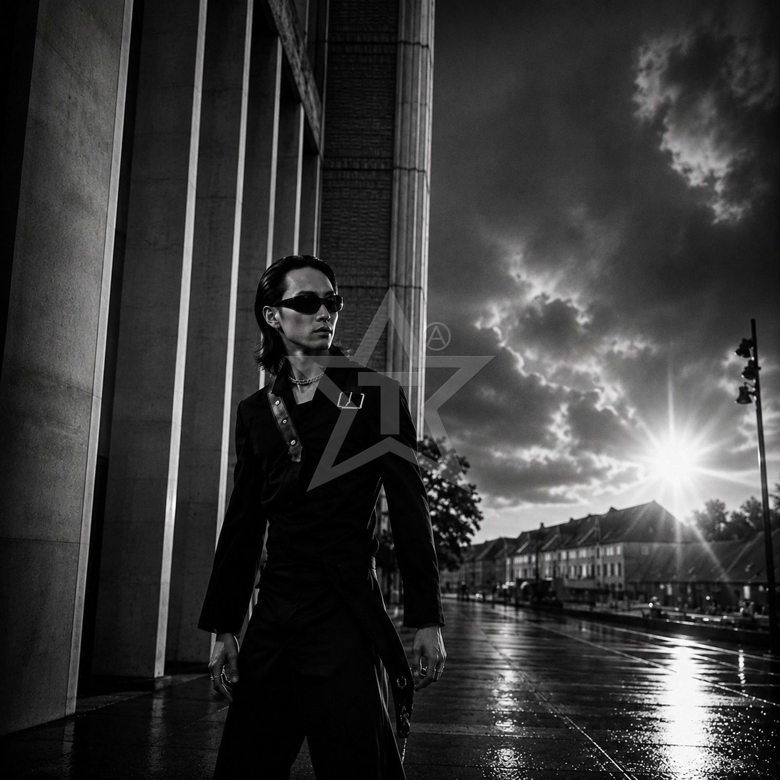 A CHINESE IN KOPENHAGEN (2026) – Fotografie von Thomas Anderer, Fine Art Fotografie, 100 × 100 cm