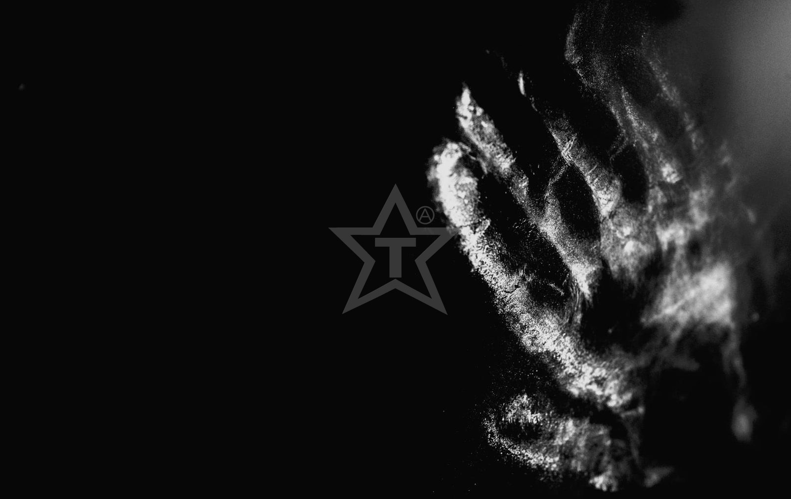 THE SIX FINGER HAND IN THE DARK (2025) – Fotografie von Thomas Anderer, Fine Art Fotografie, 100 × 63 cm